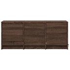 Meuble TV LED Marron Effet Chêne - 97 cm-Mon Meuble TV-6