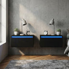 meuble-tv-led-noir-effet-chene-lot-de-2-decor