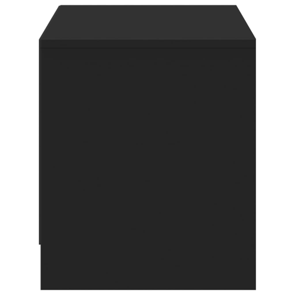 Meuble TV LED Noir et Bois - 97 cm-Mon Meuble TV-7