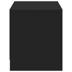 Meuble TV LED Noir et Bois - 97 cm-Mon Meuble TV-7