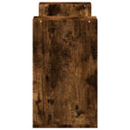 Meuble TV Marron au Sol Effet Chêne Fumé - 2 Pièces-Mon Meuble TV-Chêne sonoma-75 cm-1-7