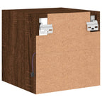 Meuble TV Marron LED Effet Chêne - 2 Pièces-Mon Meuble TV-30 cm-30 cm-1-11
