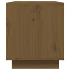 Meuble TV Marron Miel en Pin Massif - 80 cm-Mon Meuble TV-marron miel-1-6