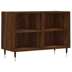 Meuble TV Marron Noyer et Métal - 69,5 cm-Mon Meuble TV-Gris béton-1-2