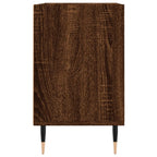 Meuble TV Marron Noyer et Métal - 69,5 cm-Mon Meuble TV-Gris béton-1-5
