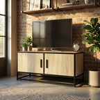 meuble-tv-metal-noir-industriel-et-effet-chene-80-cm-decor