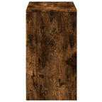 Meuble TV Moderne avec LED Effet Chêne Fumé - 91 cm-Mon Meuble TV-Chêne sonoma-1-7