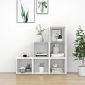 Meuble TV Moderne Design Effet Chêne Sonoma - 3 Pièces-Mon Meuble TV-Blanc-14