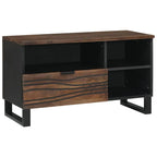 Meuble TV Moderne Effet Bois Noyer - 80 cm-Mon Meuble TV-Noyer-1
