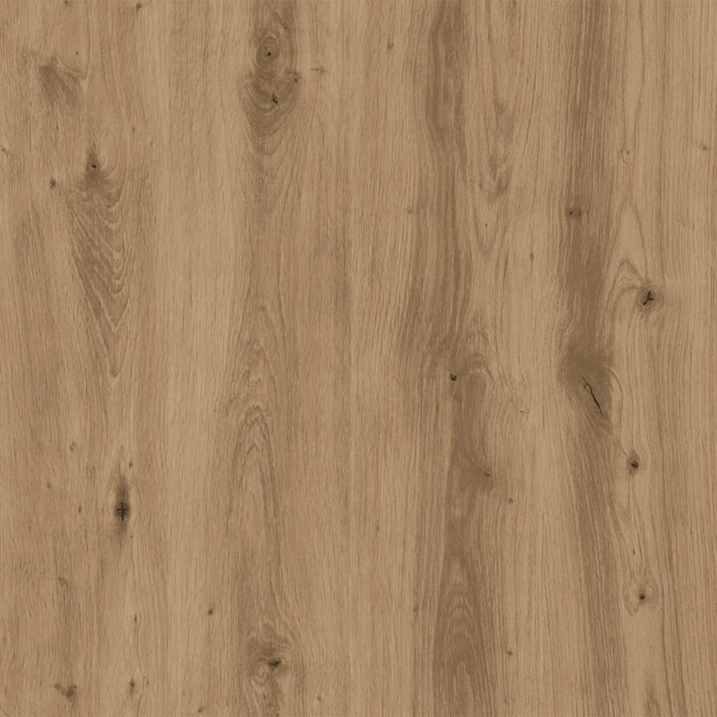 Meuble TV Mural Bois Foncé Effet Chêne - 6 Pièces-Mon Meuble TV-Chêne artisanal-10