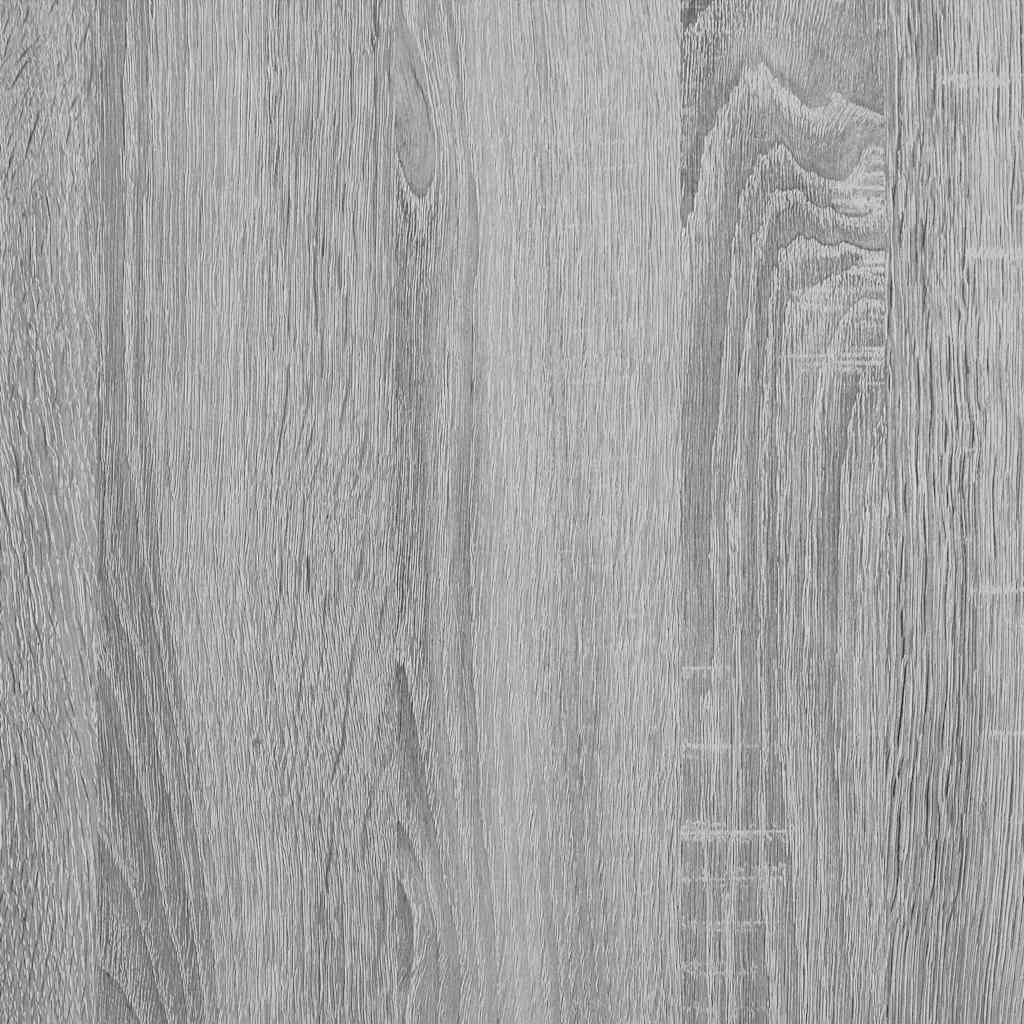 Meuble TV Mural d'Angle Effet Sonoma Gris - 3 Pièces-Mon Meuble TV-Chêne marron-80 cm-3-10