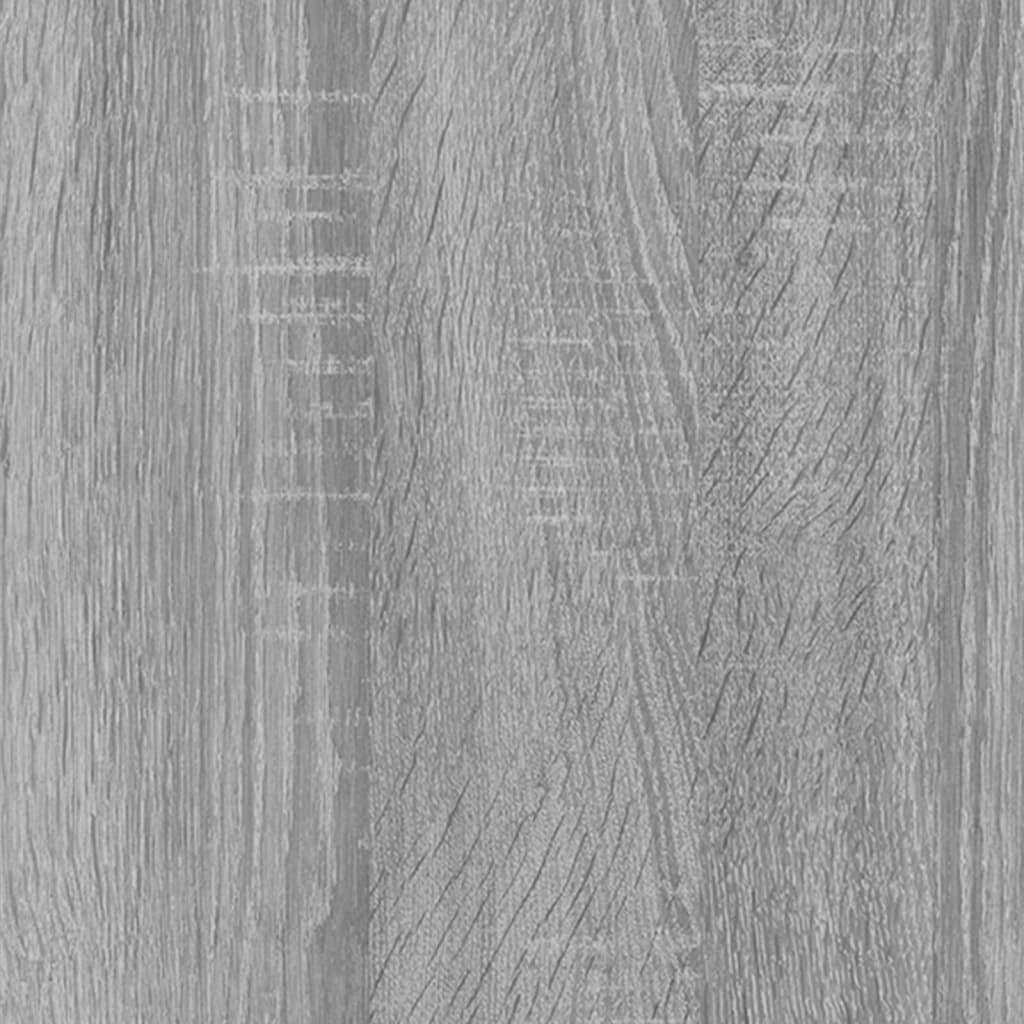 Meuble TV Mural d'Angle Effet Sonoma Gris - 3 Pièces-Mon Meuble TV-Chêne marron-80 cm-3-5