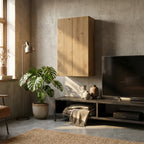 meuble-tv-mural-de-rangement-en-chene-artisanal-2-portes-decor