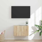 Meuble TV Mural de Rangement en Chêne Artisanal - 2 Portes-Mon Meuble TV-Chêne sonoma-59,5 x 31 x 40 cm-1-44