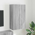 Meuble TV Mural de Rangement en Chêne Artisanal - 2 Portes-Mon Meuble TV-Sonoma gris-59,5 x 31 x 100 cm-1-56
