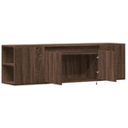 Meuble TV Mural Effet Chêne Marron - 135 cm-Mon Meuble TV-Chêne marron-135 cm-9