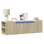 Meuble TV Mural Effet Chêne Marron - 135 cm-Mon Meuble TV-Chêne sonoma-135 cm-23