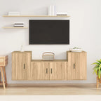 Meuble TV Mural Effet Chêne Sonoma - 160 cm-Mon Meuble TV-Chêne sonoma-2