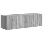 Meuble TV Mural en Bois Gris Sonoma - 6 Pièces-Mon Meuble TV-Gris béton-5