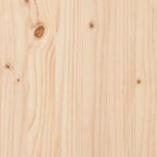 Meuble TV Mural en Bois Massif de Pin - 3 Pièces-Mon Meuble TV-Naturel-11