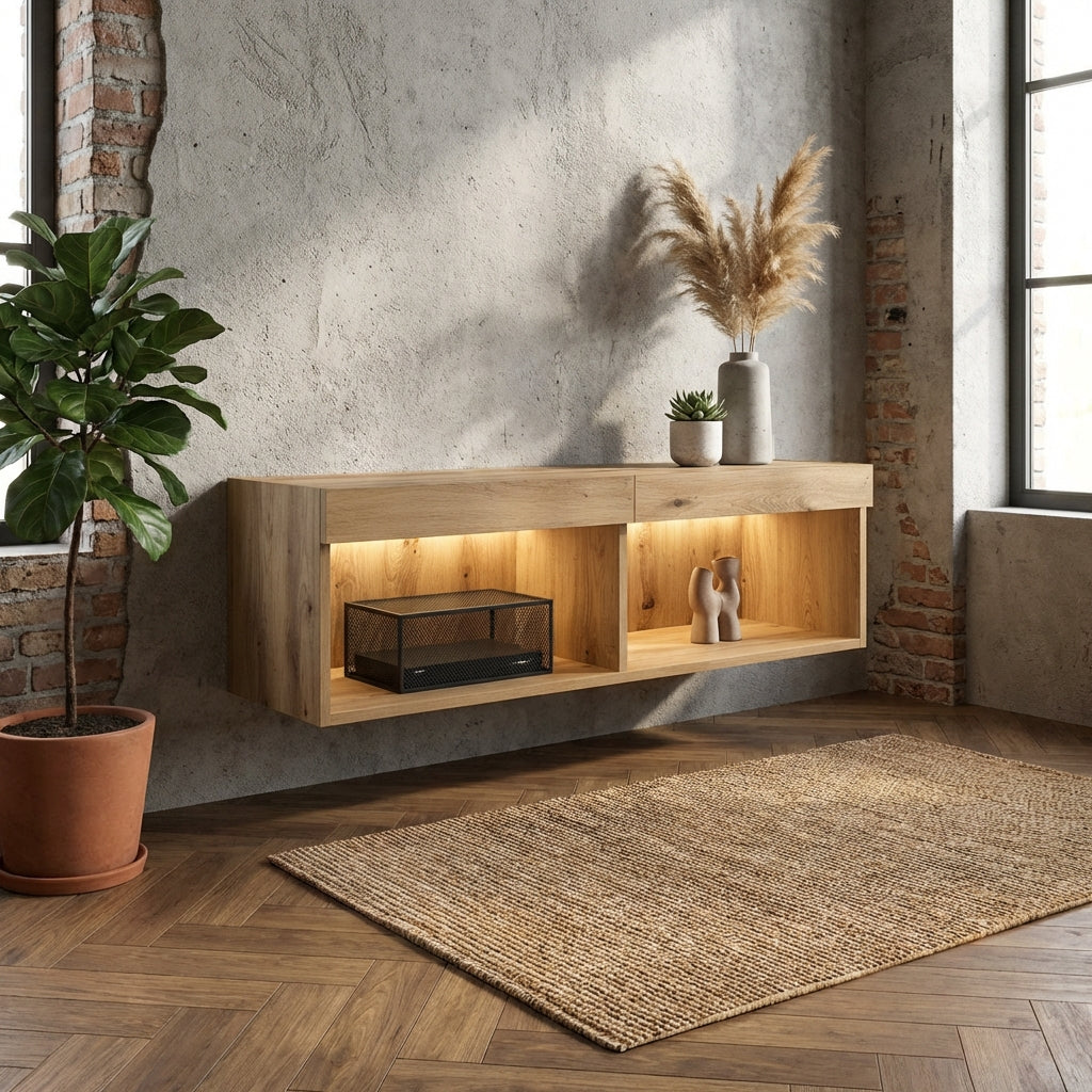 meuble-tv-mural-en-chene-artisanal-100-cm-decor