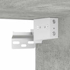 Meuble TV Mural Moderne Effet Béton - 8 Pièces-Mon Meuble TV-chêne artisanal-60 cm-10-11