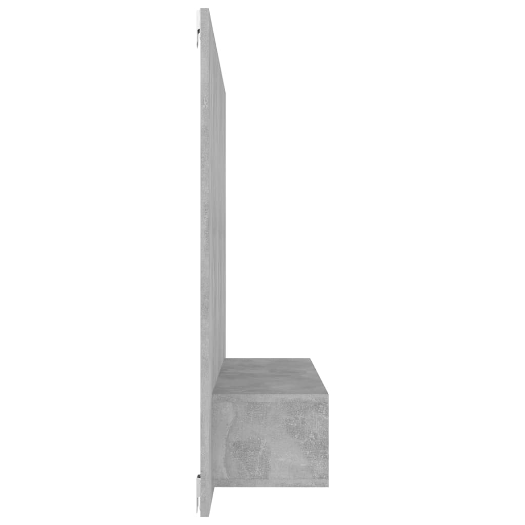 Meuble TV Mural Suspendu Effet Béton - 120 cm-Mon Meuble TV-Chêne sonoma-120 cm-1-4
