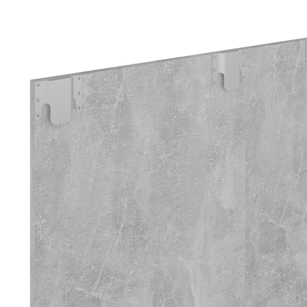 Meuble TV Mural Suspendu Effet Béton - 120 cm-Mon Meuble TV-Chêne sonoma-120 cm-1-6