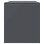 Meuble TV Noir Anthracite en Acier - 99 cm-Mon Meuble TV-Anthracite-1-8
