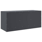 Meuble TV Noir Anthracite en Acier - 99 cm-Mon Meuble TV-Anthracite-1-9