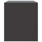 Meuble TV Noir en Acier - 67 cm-Mon Meuble TV-Blanc-1-8