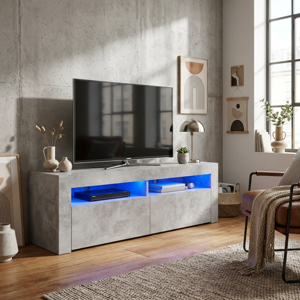 meuble-tv-noir-mat-avec-led-120-cm-decor