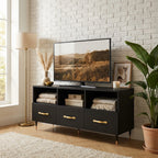 meuble-tv-noir-moderne-aux-pieds-en-fer-102-cm-decor