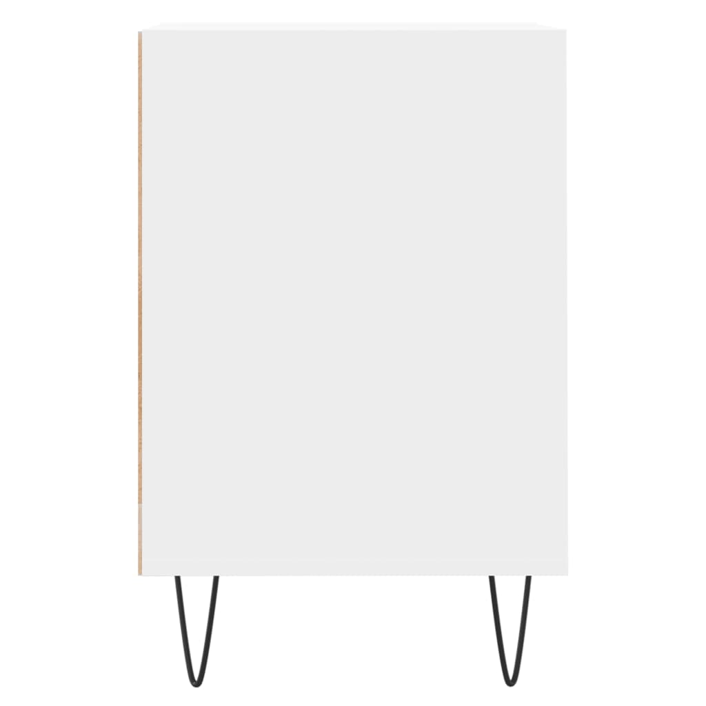 Meuble TV Scandinave Blanc et Métal - 160 cm-Mon Meuble TV-7