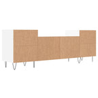 Meuble TV Scandinave Blanc et Métal - 160 cm-Mon Meuble TV-8