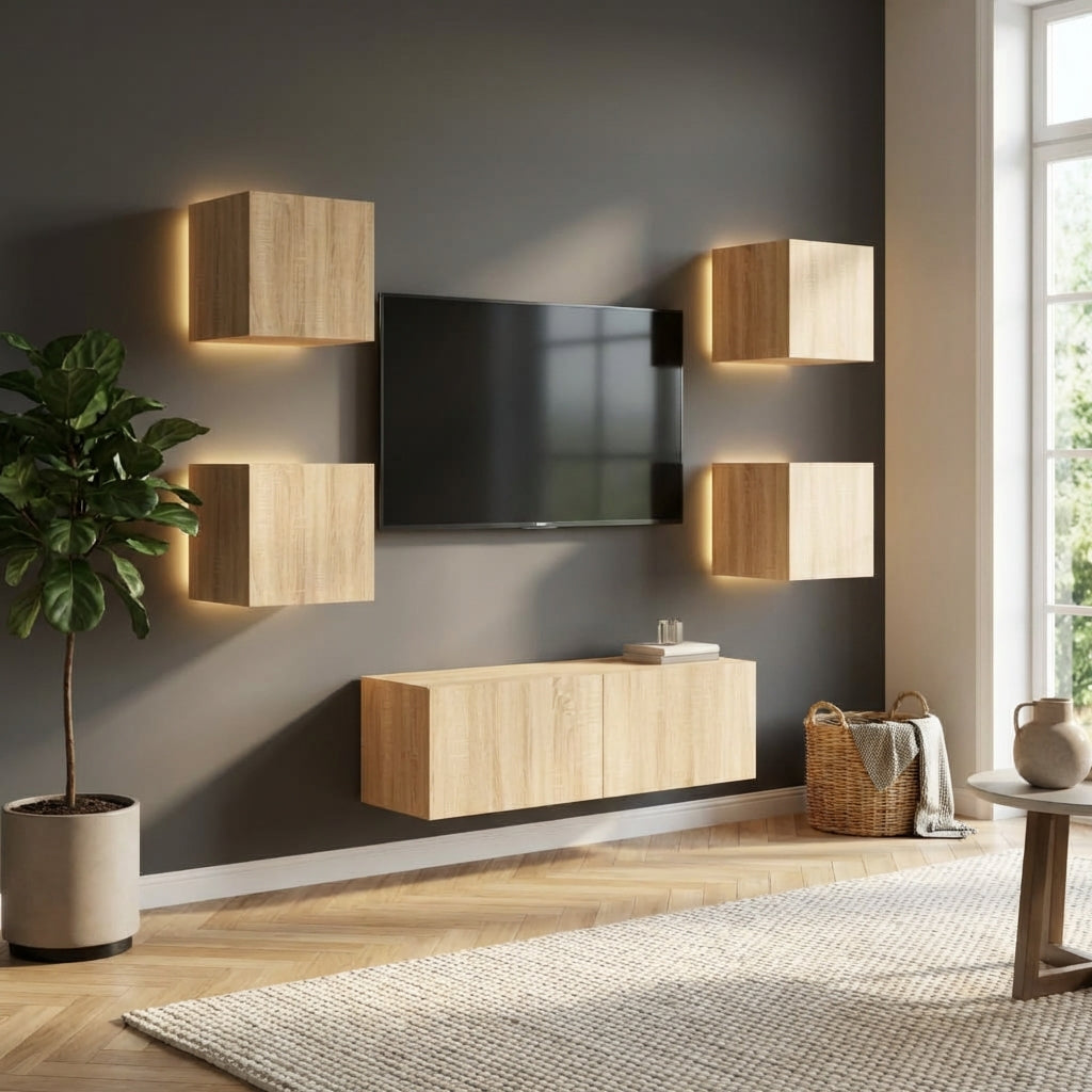 meuble-tv-scandinave-effet-bois-naturel-clair-5-pieces-decor