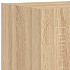 Meuble TV Scandinave Effet Bois Naturel Clair - 5 Pièces-Mon Meuble TV-Chêne sonoma-1-10