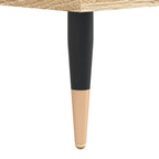 Meuble TV Scandinave Effet Chêne Sonoma - 150 cm-Mon Meuble TV-Blanc-1-10