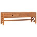 Meuble TV Scandinave en Teck - 140 cm-Mon Meuble TV-140 cm-1-1