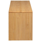 Meuble TV Scandinave Marron en Pin Massif - 99 cm-Mon Meuble TV-5