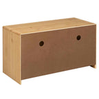 Meuble TV Scandinave Marron en Pin Massif - 99 cm-Mon Meuble TV-6