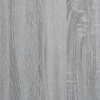 Meuble TV Scandinave Pied Noir Effet Chêne Gris - 102 cm-Mon Meuble TV-Chêne fumé-1-9