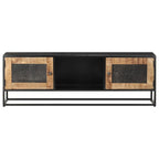 Meuble TV Style Industriel en Manguier et Métal - 120 cm-Mon Meuble TV-110 cm-1-2