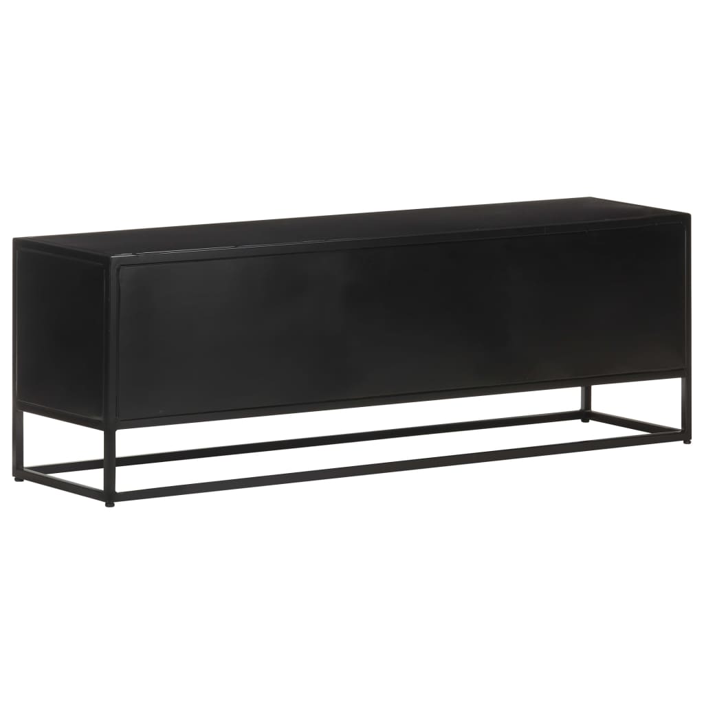Meuble TV Style Industriel en Manguier et Métal - 120 cm-Mon Meuble TV-110 cm-1-4