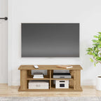 Meuble TV Style Japonais Effet Chêne Sonoma - 96 cm-Mon Meuble TV-chêne artisanal-2