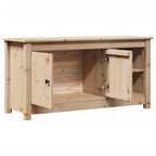 Meuble TV Style Scandinave en Bois de Pin - 103 cm-Mon Meuble TV-Naturel-1-5