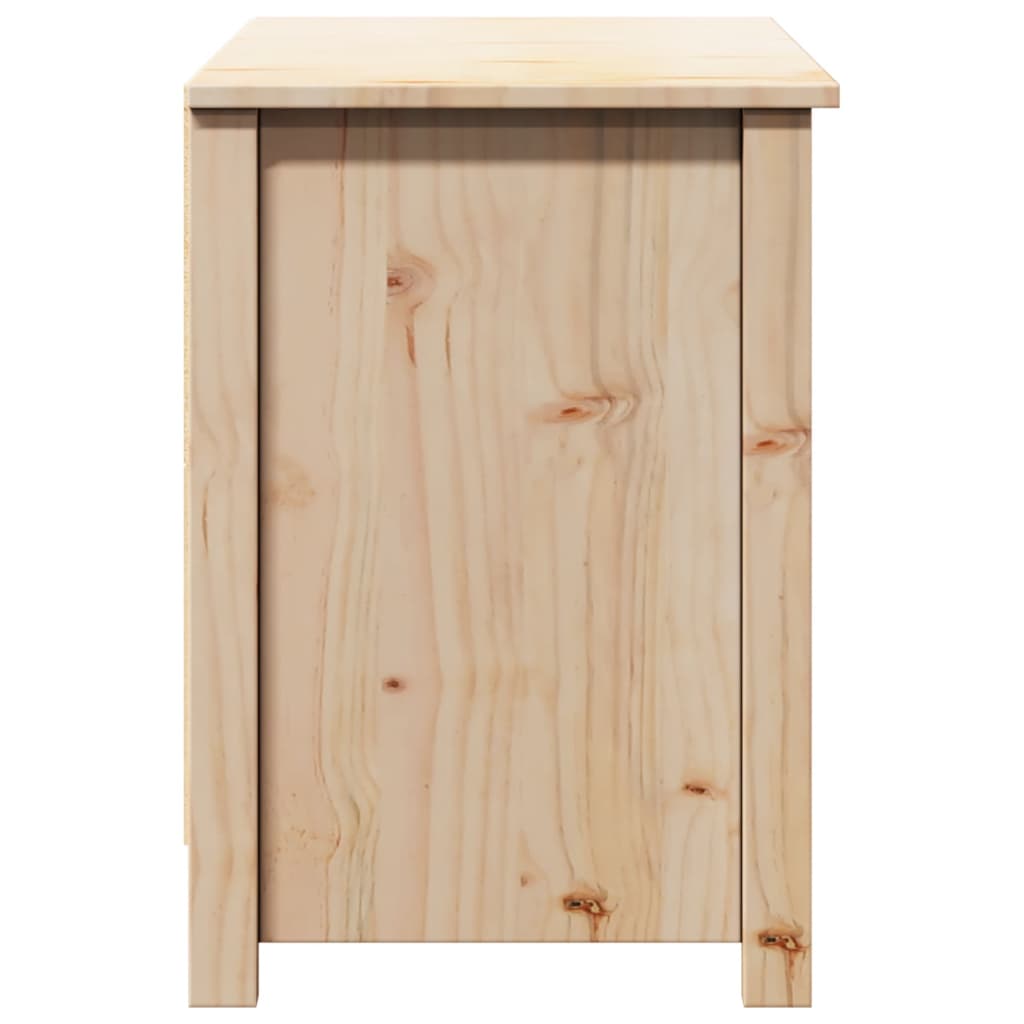 Meuble TV Style Scandinave en Bois de Pin - 103 cm-Mon Meuble TV-Naturel-1-6