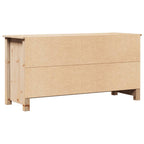 Meuble TV Style Scandinave en Bois de Pin - 103 cm-Mon Meuble TV-Naturel-1-7