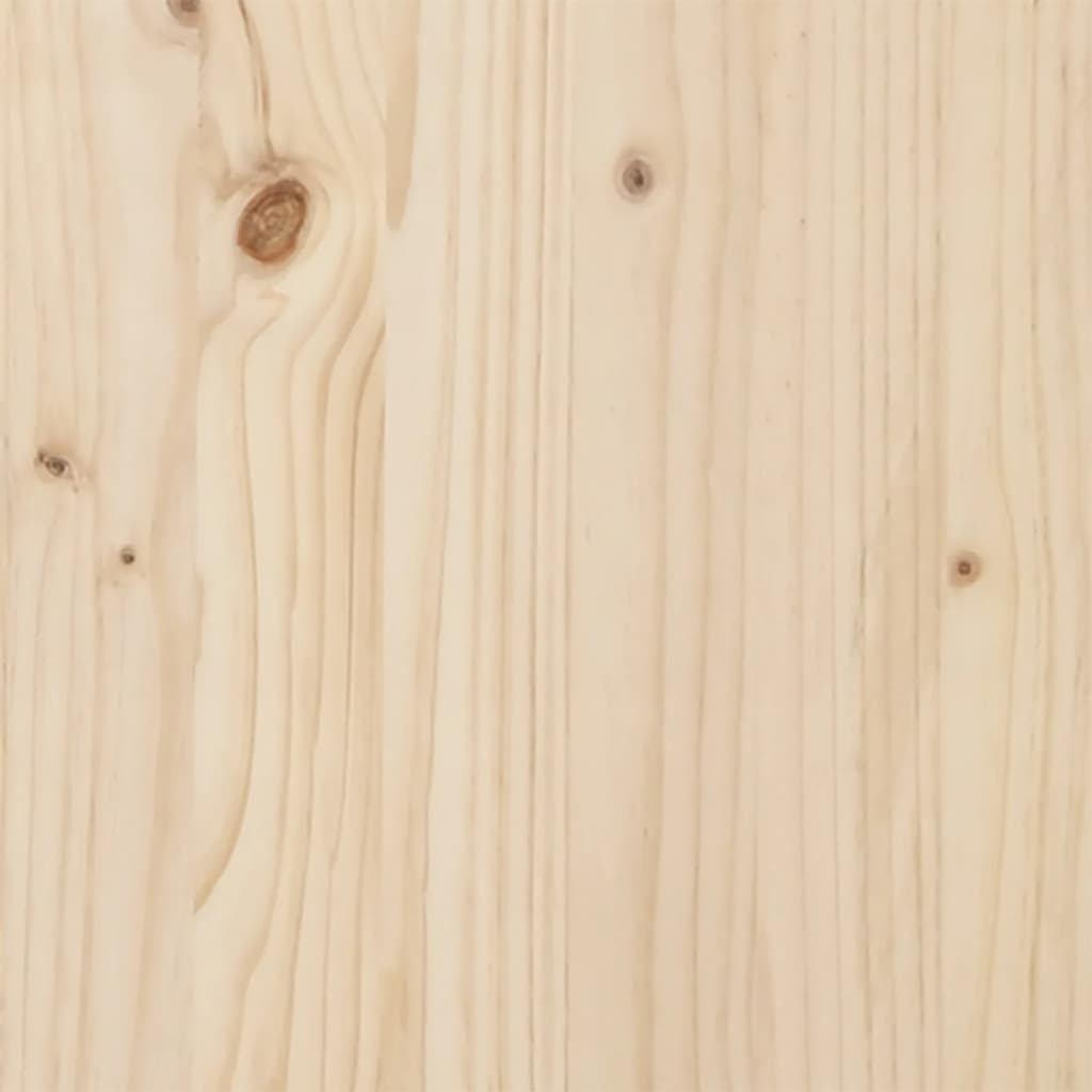 Meuble TV Style Scandinave en Bois de Pin - 103 cm-Mon Meuble TV-Naturel-1-9