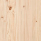 Meuble TV Style Scandinave en Bois de Pin - 103 cm-Mon Meuble TV-Naturel-1-9